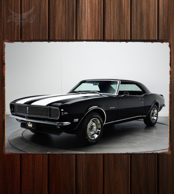 Металлическая табличка Chevrolet Camaro Z28 RS 119 Металлическая табличка Chevrolet Camaro Z28 RS 119